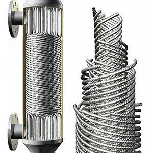 Coaxial tube-in-tube heat exchanger