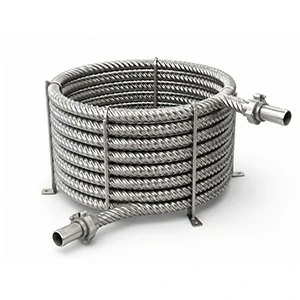 Wound-coil heat exchanger