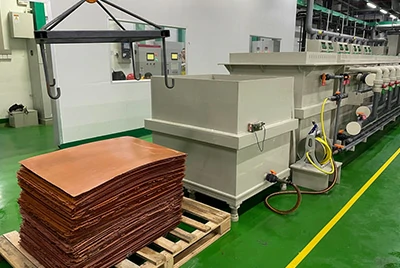 Copper Recovery from PCB Etching Solutions