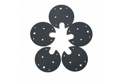 Perforated Ir-Ta coated titanium plate anode