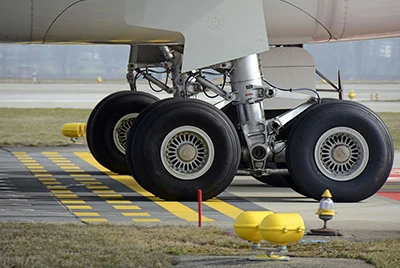 Aircraft application of titanium springs