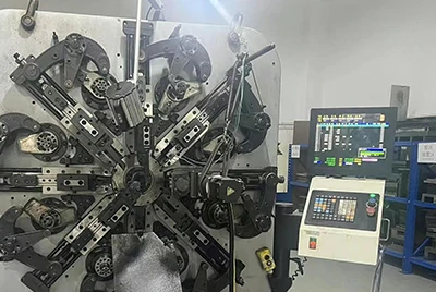 Multi-axis CNC spring forming machine