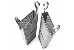 Titanium anode basket
