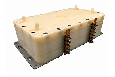Membrane HOCl electrolytic cell
