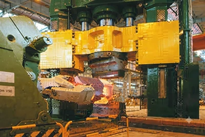 Isothermal die forging