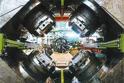Large open-die forging