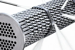 Spiral Flat Titanium Tubes