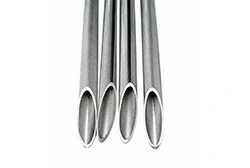 Internally Finned Titanium Tubes