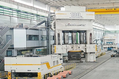 100 MN Open-Die Forging for Large Titanium Alloy Billets