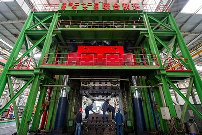 3,000-ton isothermal die forging press