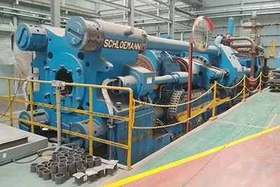 60 MN horizontal extrusion press