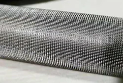 cross-mesh fin surface on falling film