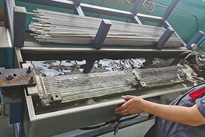 titanium heat transfer tube product range
