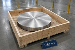 TC4 1050 mm チタン鍛造ディスク