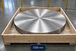 GR5 1500 mm チタン鍛造ディスク
