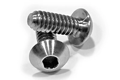 สกรูหัวกระดุมไทเทเนียม