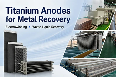 Titanium Anodes for Electrolytic Metal Recovery