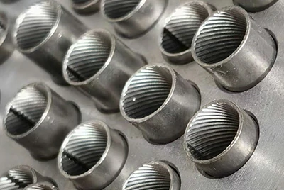Titanium Inner Grooved Tube